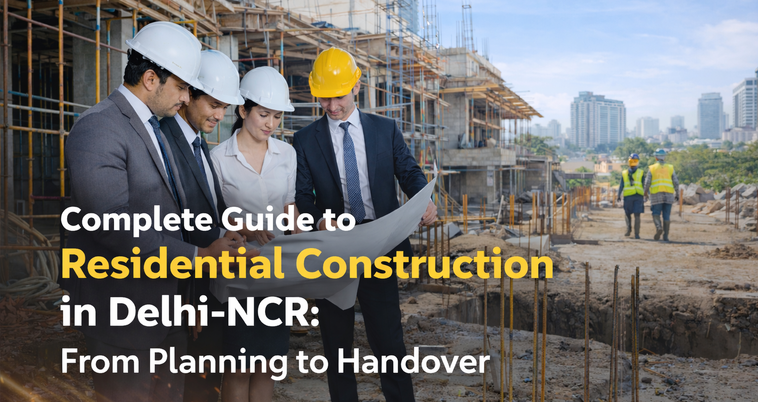 Complete Guide to Residential Construction in Delhi-NCR: From Planning to Handover