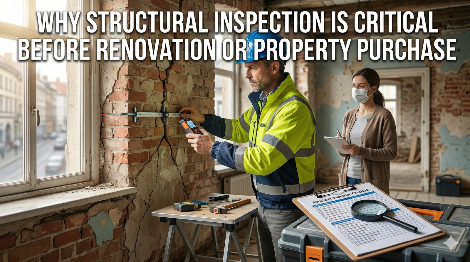 Why Structural Inspection is Critical Before Renovation or Property Purchase